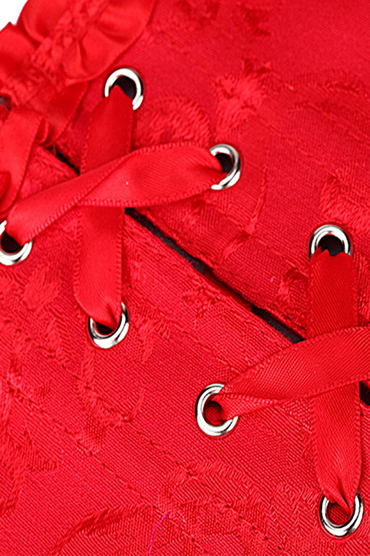 Red Be Mine Corset Set Blowout Deal image 11