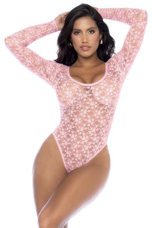 Sweet Capricious Light Pink Lingerie Teddy