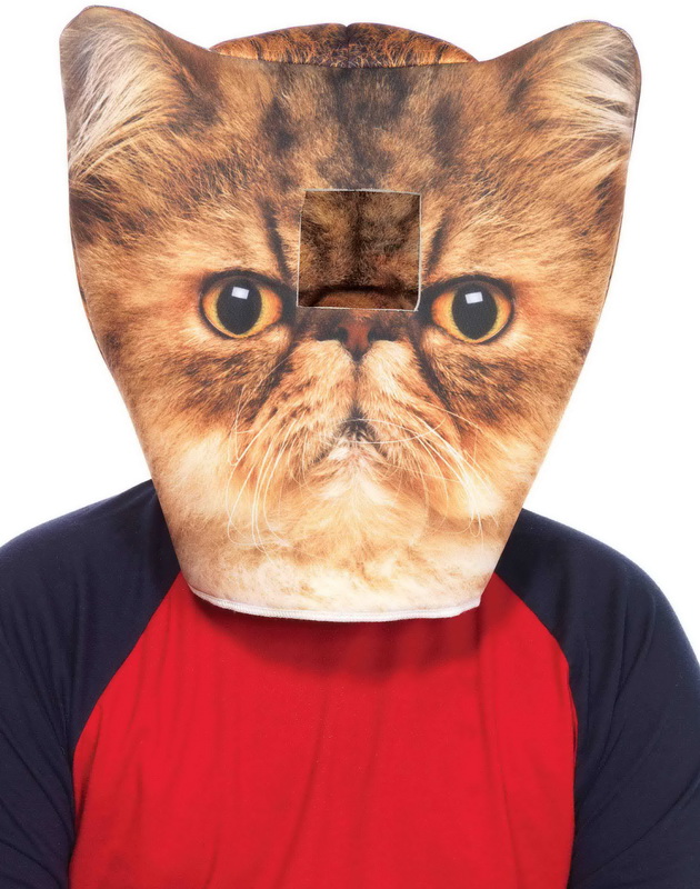 Foam Angry Cat Mask Blowout Deal