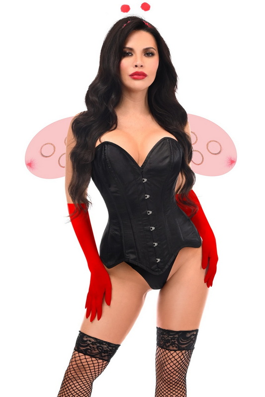 Plus Size Top Drawer Sassy Ladybug Corset Costume