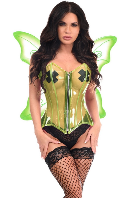 Plus Size Lavish Green Pixie Corset Costume