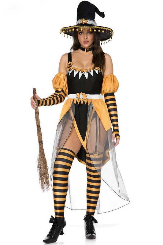 Pumpkin Witch Halloween Costume