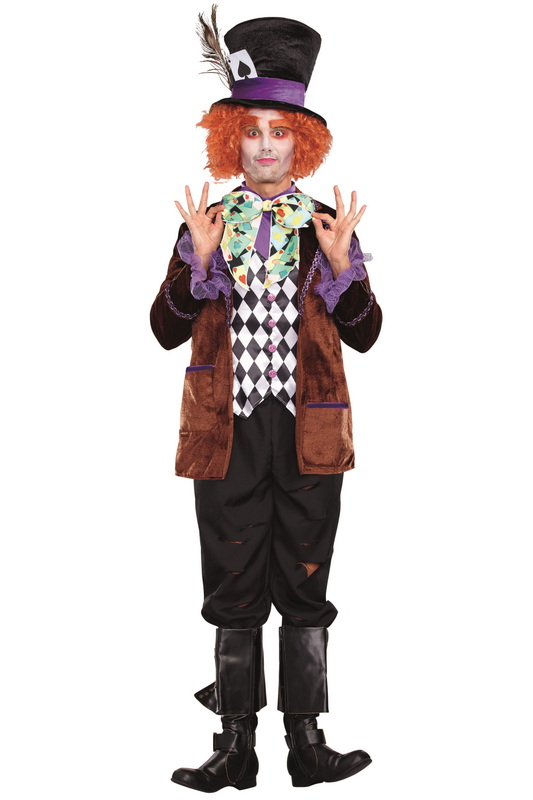 Men's Hatter Madness Halloween Costume