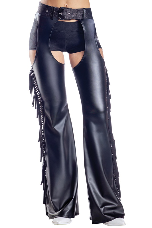 Black Denier Costume Chaps