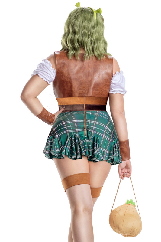 Plus Size Swamp Ogre Costume image 1