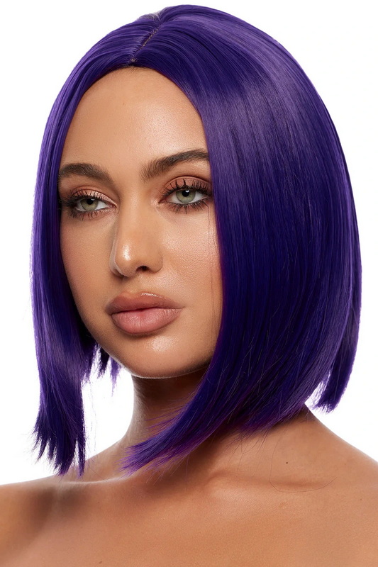 Purple Lob Costume Wig