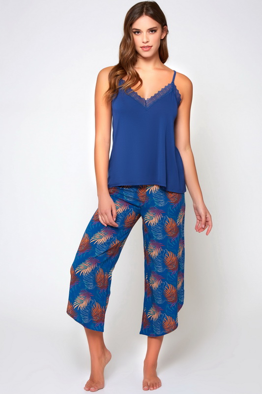 Navy Sleep In With Me Cami Pajamas Blowout Deal