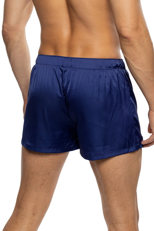 Champ-HE-On Navy Satin Boxer image 1