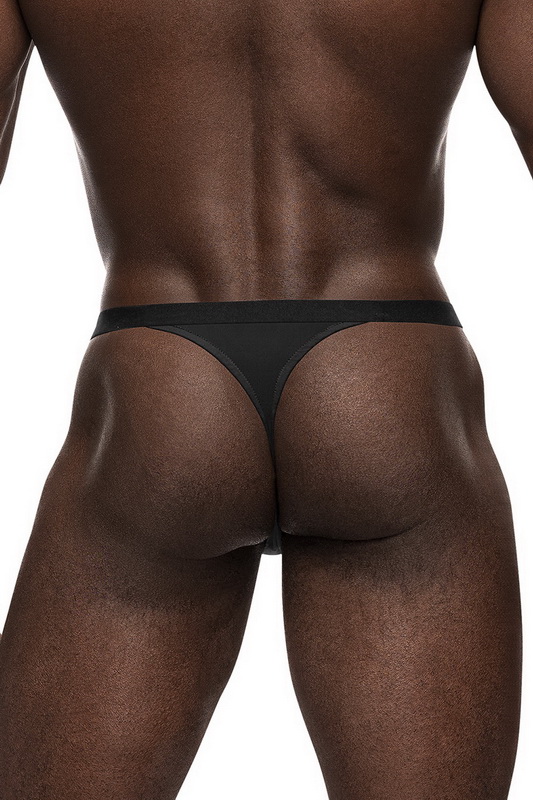 Men's Black Magnificence Micro V Thong Blowout Deal image 3