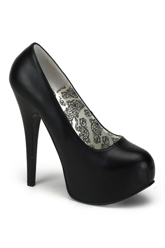 5 3/4" Black Pu Platform Pump Blowout Deal