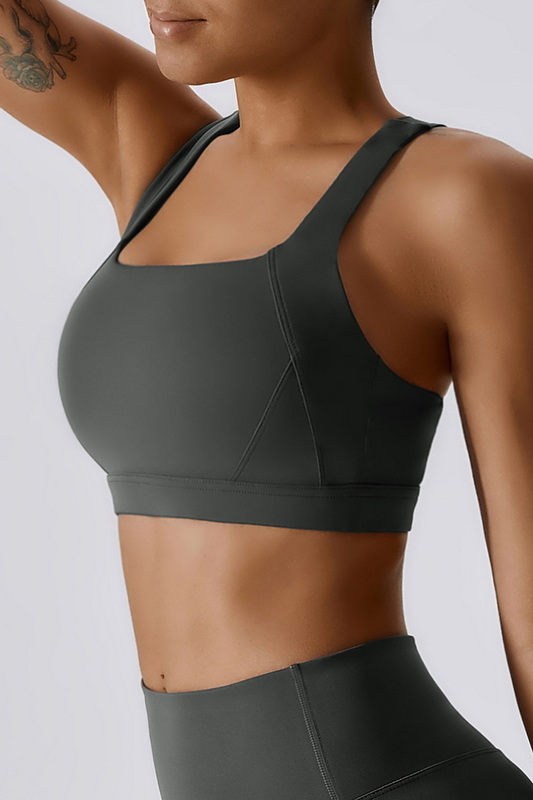 Spice Fit Grey Sports Bra Blowout Deal image 2