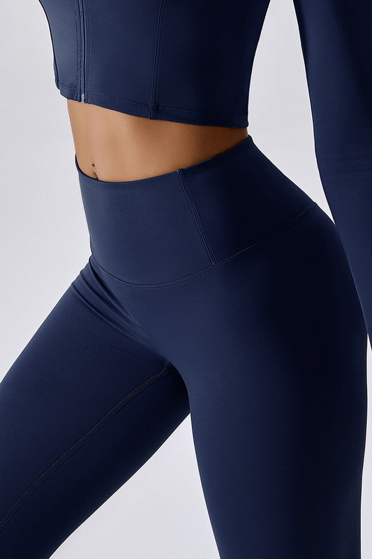 Spice Fit Navy Contour Leggings Blowout Deal image 4
