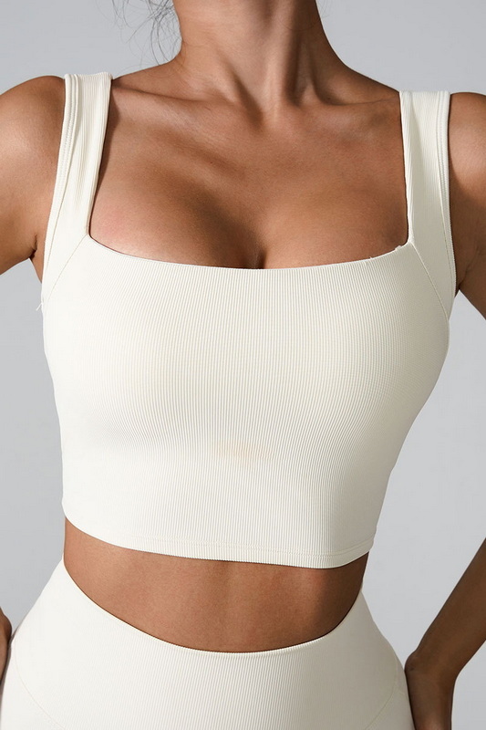 Spice Fit White Active Top Blowout Deal