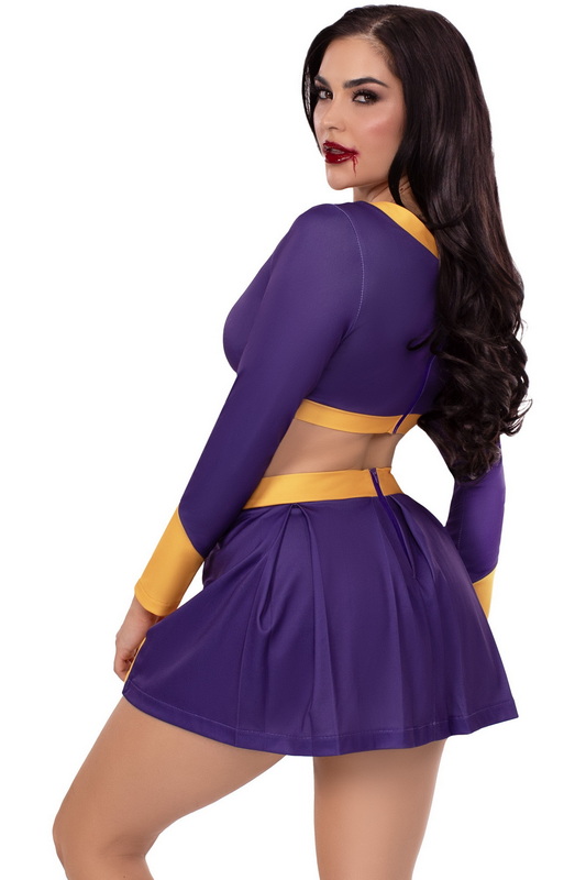 Cheer Squad Sexy Slayer Costume Blowout Deal image 3