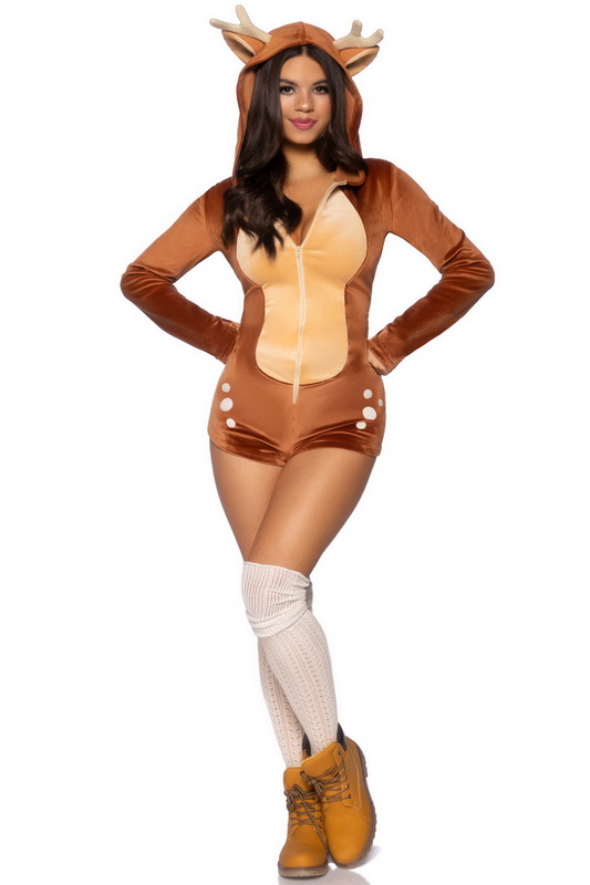 Cute Fawn Romper Halloween Costume Blowout Deal