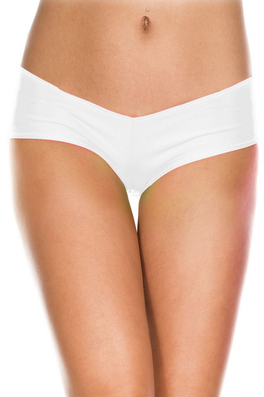 White Micro Mini Shorts Blowout Deal