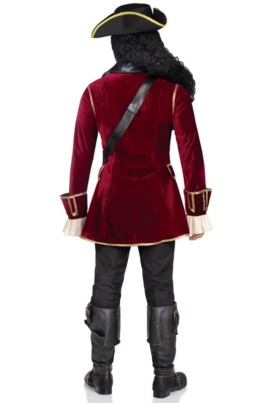 Men's Pirate Captain Halloween Costume Blowout Deal image 4