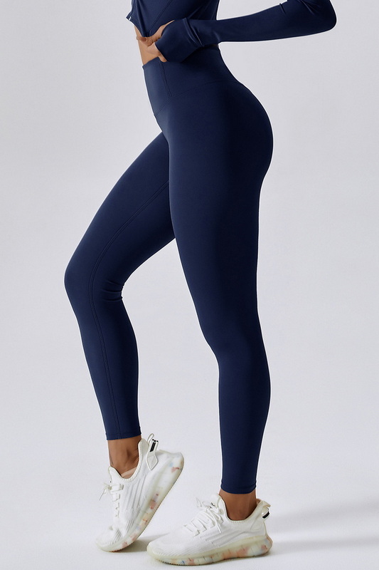 S-Fit Navy Contour Leggings Blowout Deal image 1