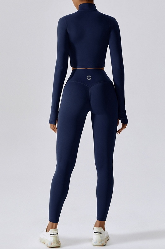 S-Fit Navy Contour Leggings Blowout Deal image 3