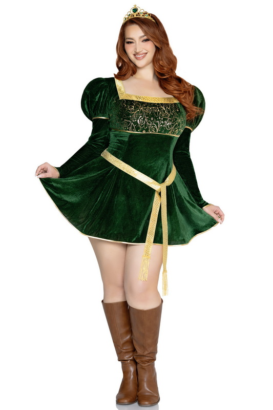 Plus Size Swamp Princess Halloween Costume
