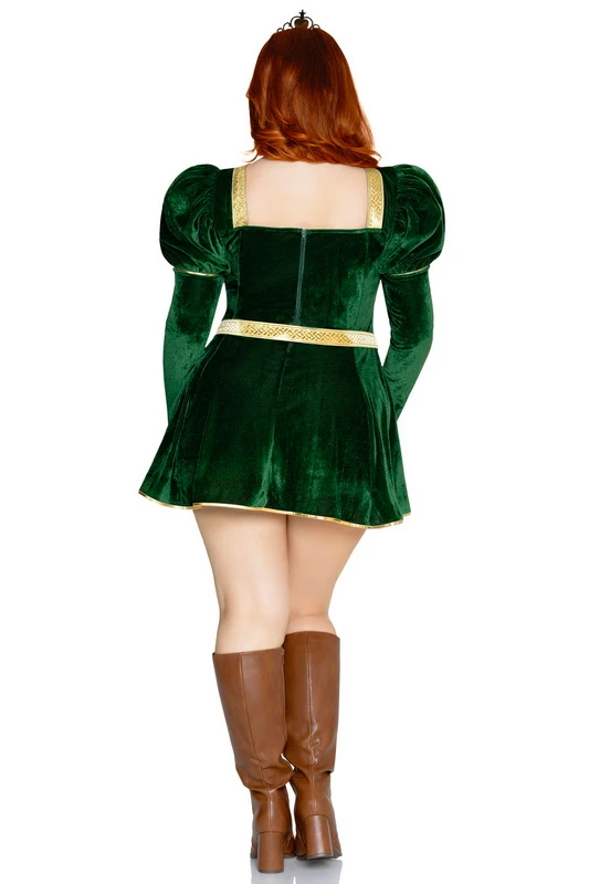 Plus Size Swamp Princess Halloween Costume image 1