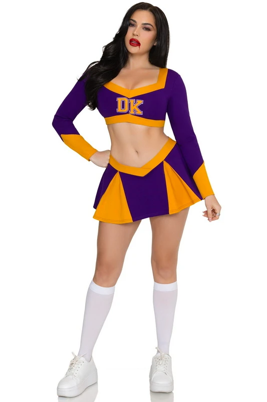 Killer Cheerleader Halloween Costume image 2