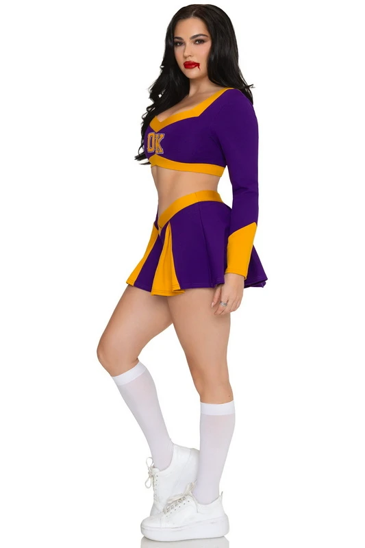 Killer Cheerleader Halloween Costume image 3