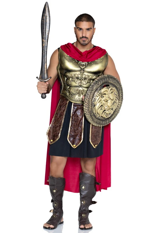 Men's Battle Gladiator Halloween Costume