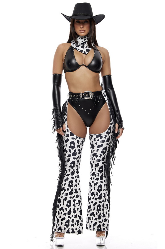 Black Saddle Up Cowgirl Costume