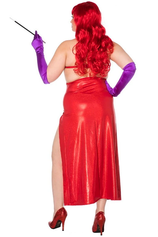 Plus Size Voluptuous Starlet Costume image 1