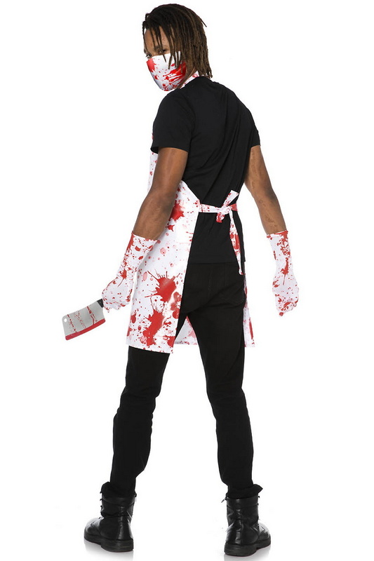 Men's Beasty Bloody Butcher Costume image 1