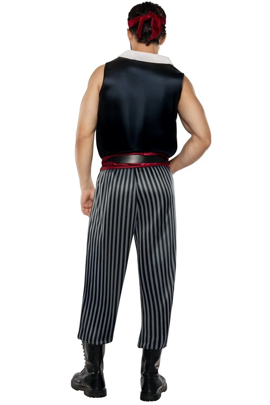Men's Preppy Standard Pirate Costume image 2
