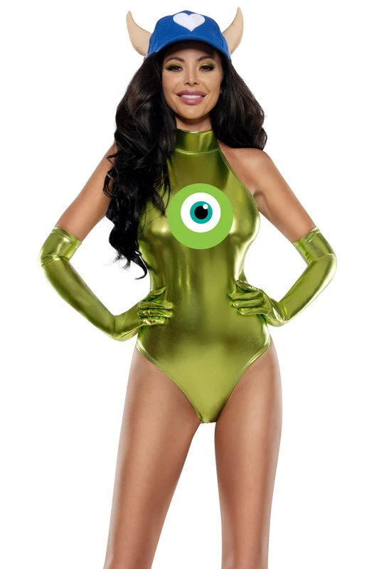 Flirty & Friendly Scary Monster Costume