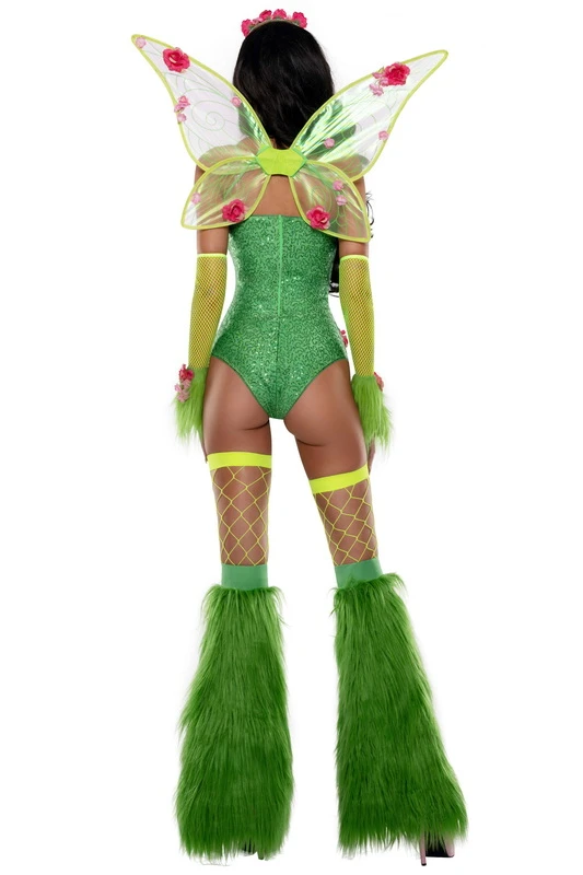 Green Rave Pixie Costume image 1