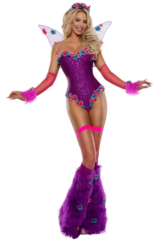 Purple Rave Pixie Costume