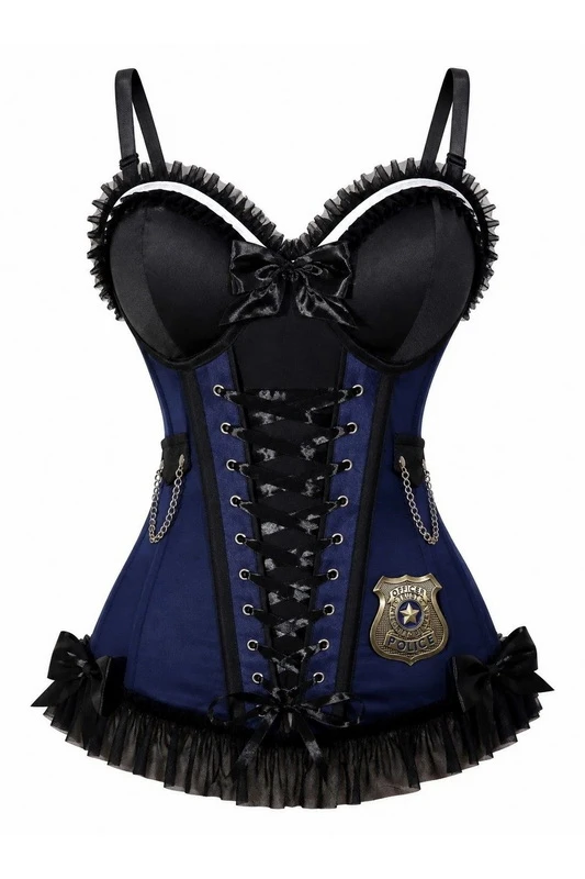 Lavish Cop Cutie Corset Costume image 1
