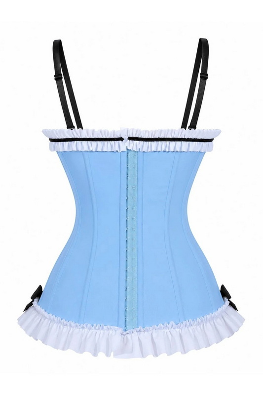 Enchanted Tea Party Blue Corset Costume image 3