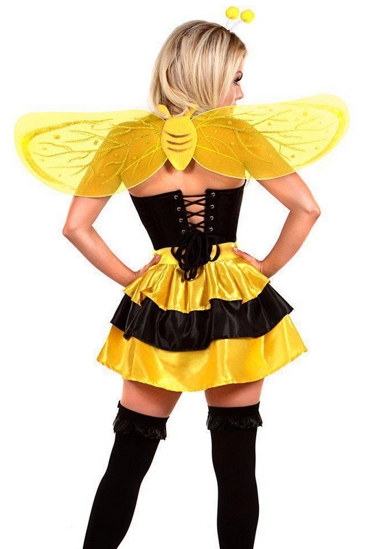 Lavish Collection Ms Queen Bee Sexy Costume image 1