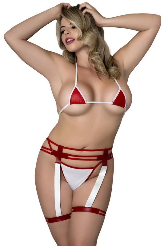 Plus Size Pulse Check Nurse Lingerie Costume