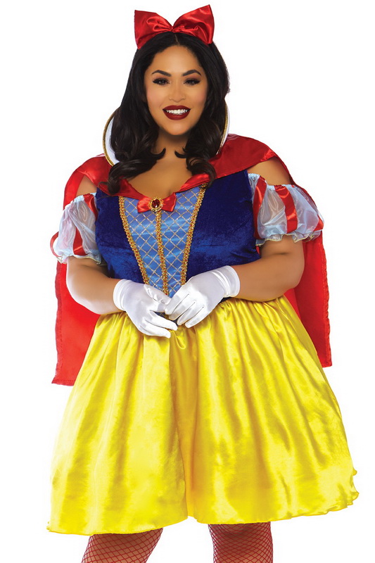Plus Size Fairytale Snow White Costume