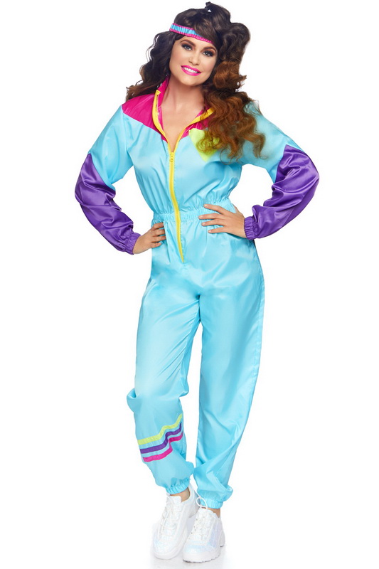 Awesome 80's Track Suit Costume