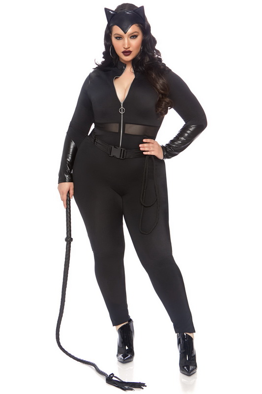 Plus Size Sultry Supervillain Costume