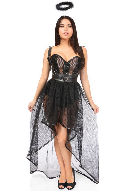 Plus Size Gothic Angel Costume