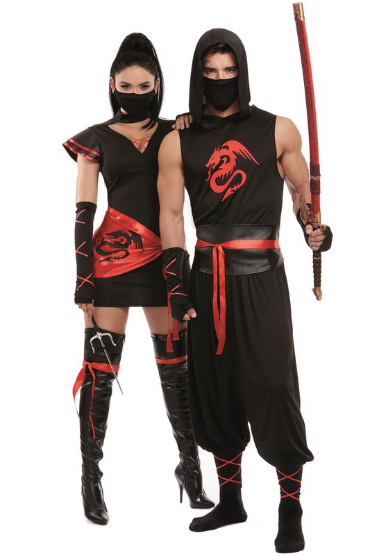 Men's Deadly Ninja Costume image 3