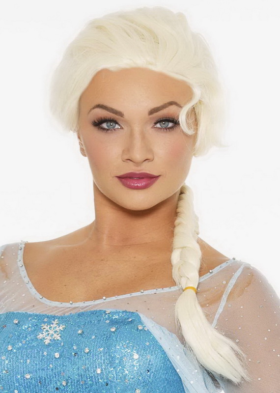 Elsa Queen Cosplay Wig