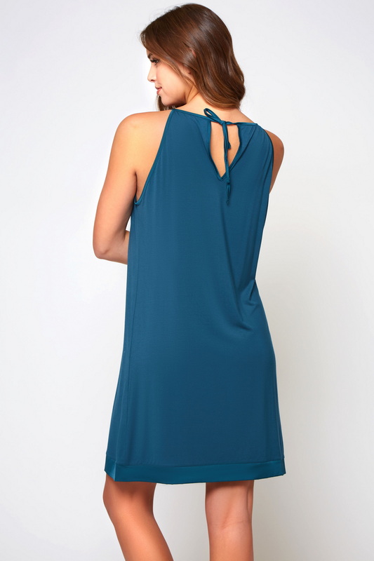 Teal Malachite Lingerie Chemise image 1