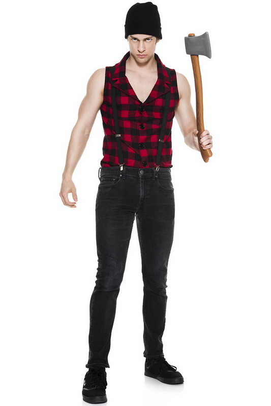 Men's Handsome Lumberjack Costume image 2