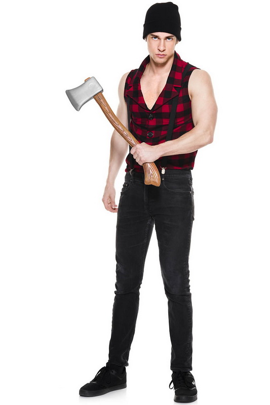 Men's Handsome Lumberjack Costume image 4