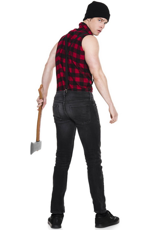 Men's Handsome Lumberjack Costume image 5