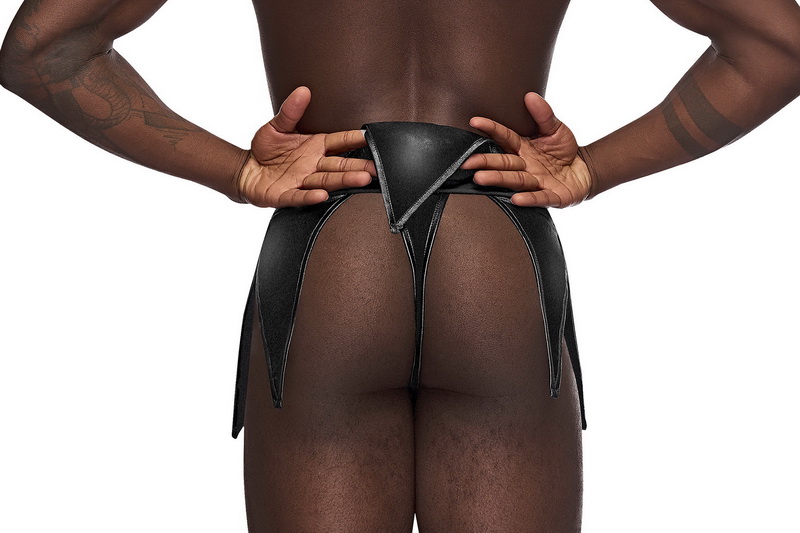 Men's Eros Triangle Skirted Thong image 3